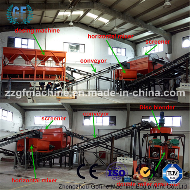 NPK Chemical Fertilizer Granulation Process