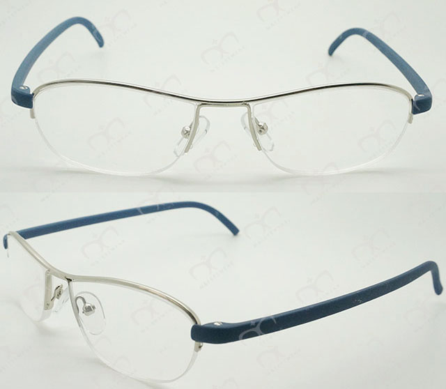 Hot Selling Colorful Tr90 Temples Metal Optical Frames (WRM503028)