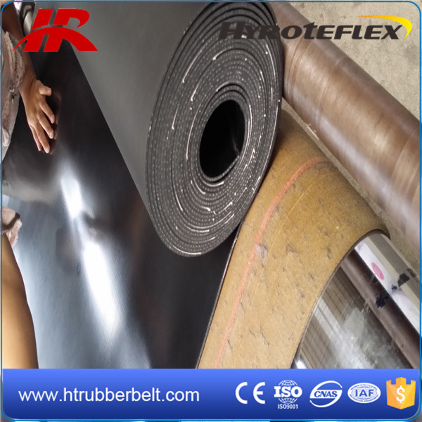 Hot Sale! ! Impact Resistant SBR Rubber Sheet with Fabric Insertion