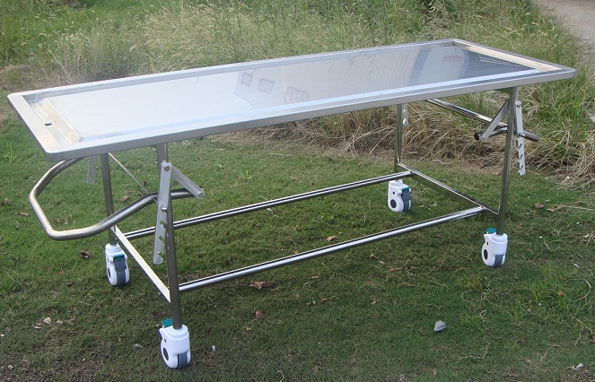 Stainless Steel Adjustable Embalming Table (THR-106)