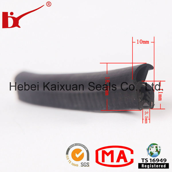 Metal Palte Edge Sound Insulation Rubber Seal Strip