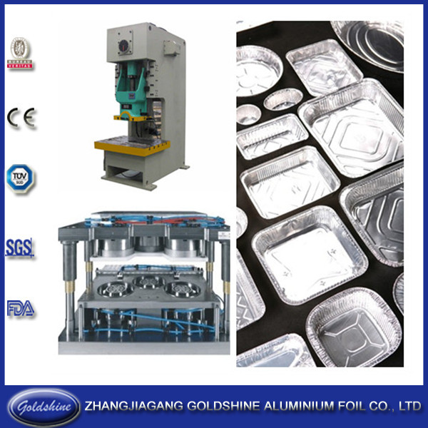 Production Line of Aluminium Foil Container Making Machine (JF21-80)