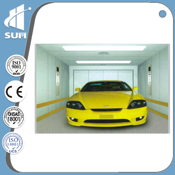 Traction Machine Type Speed 0.5m/S Car Parking Elevator