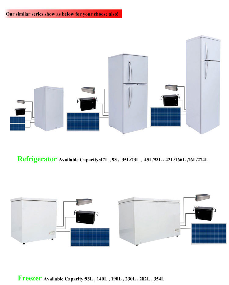 Hot Selling Solar fridge and Refrigerator