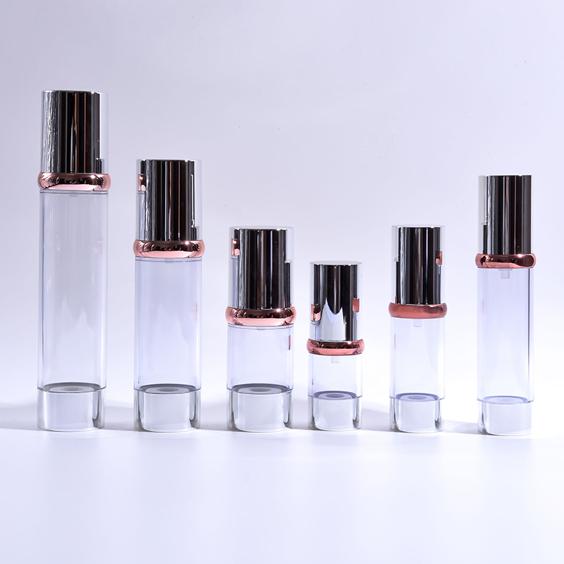 15ml-120ml Plastic Acrylic Airless Bottles with Alu Cap and Base