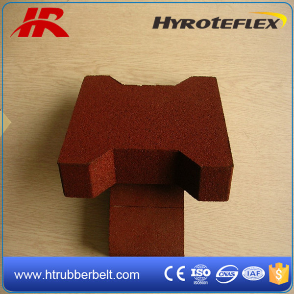 New Design Square Brick Outdoor Playground Rubber Flooring