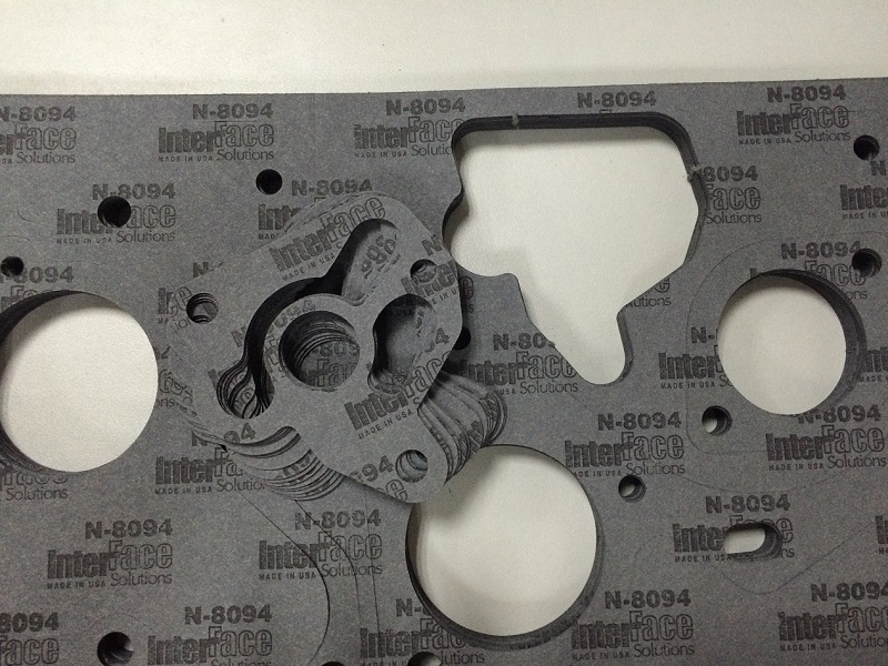 Automotive Use Oil Resistant Gaskets Die Cutting Machine