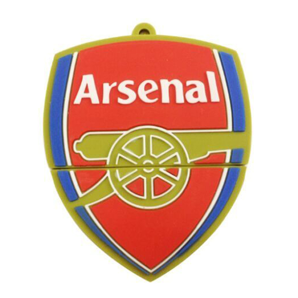 Soccer Badge World Cup Shape PVC USB Pendrive