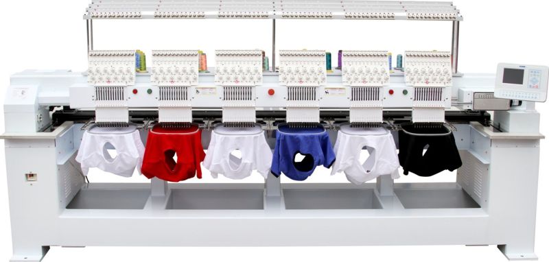 6 Heads Embroidery Machine Wy1206c