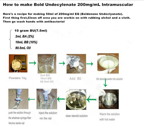 Bodybuilding Steroid EQ Boldenone Undecylenate Equipoise for Gaining Muscle