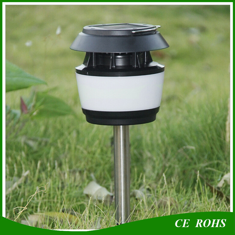 Full Function Mosquito Dispeller Solar Lawn Lanscape Spike Light Solar Hanging Emergency Camping Lantern Outdoor IP65 Tent Lamp