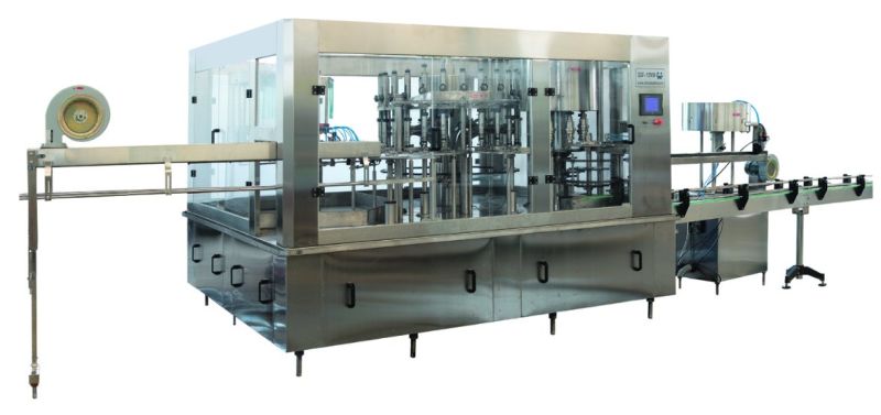 Linear Type Liquid Filling Machine Labeling Machine