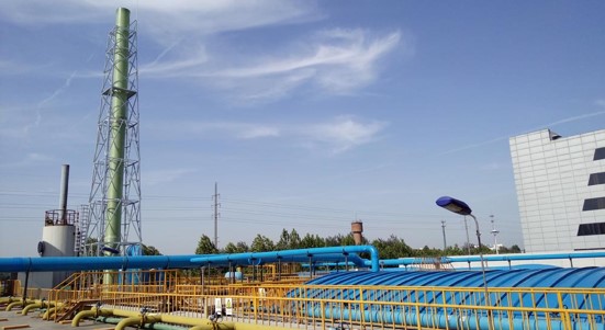 Fiberglass Tower Resisting High Temperature