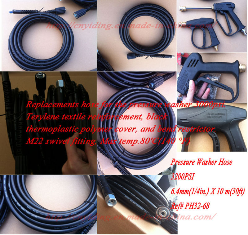 2700psi High Pressure Hydraulic Hoses (6pH27)