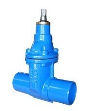 Wras Epoxy Coating Ductile Iron Spigot End Gate Valve