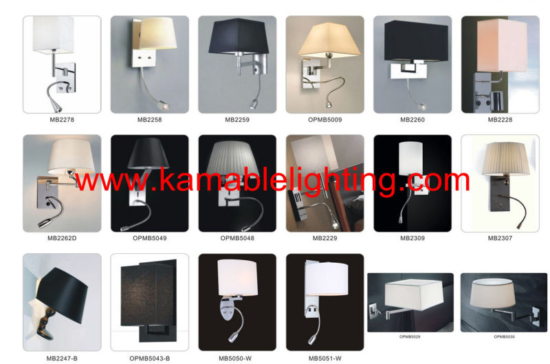 Hotel Light Bedroom Wall Lighting (MB5028-WCH)