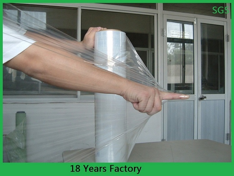 Premium Clear LLDPE, PE Stretch Wrap Film