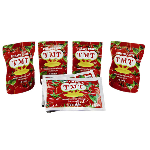 Hot Selling 70 G Sachet Tomato Puree for Wholesaler