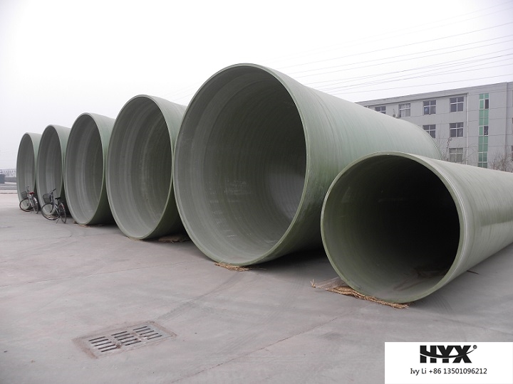 FRP Rpm Pipe Used for Mountain Areas and Marshland or Desert