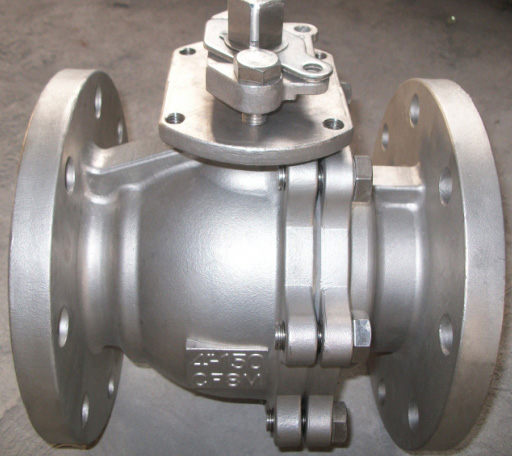 2 PC Ball Valve with Flange End RF