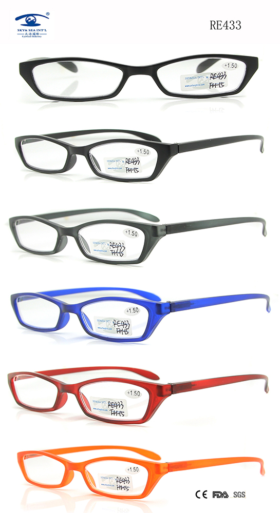 Square Colourful Beautiful New Models Reading Glass (RE433)