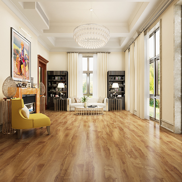 Parquet 12.3mm AC3 Waxed Edge Wood Wooden Laminated Laminate Flooring