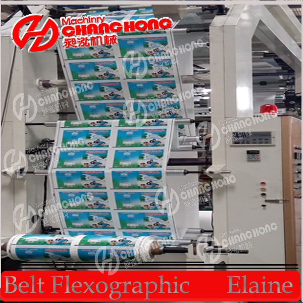 6 Color Stack Type Printing Machine/Stack Printer Machine 100m/Min