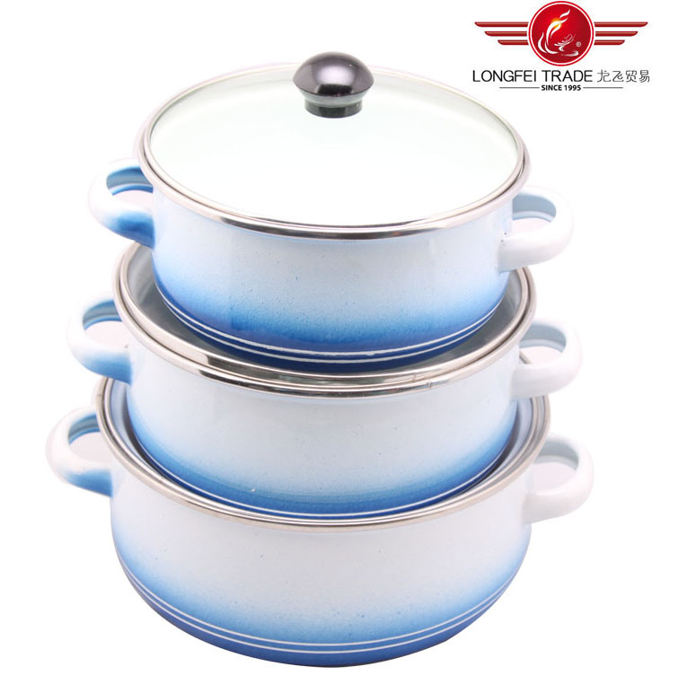 3PCS Enamelware Set (671DGBL)