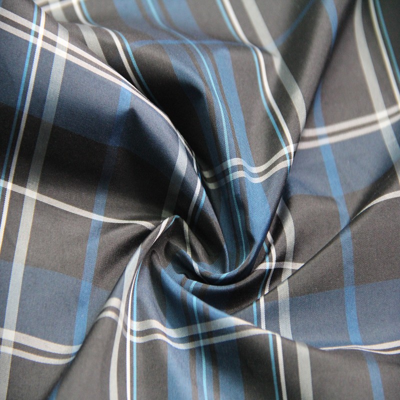 Polyester Yarn Dyed Fabric for Shirt or Garment Lining