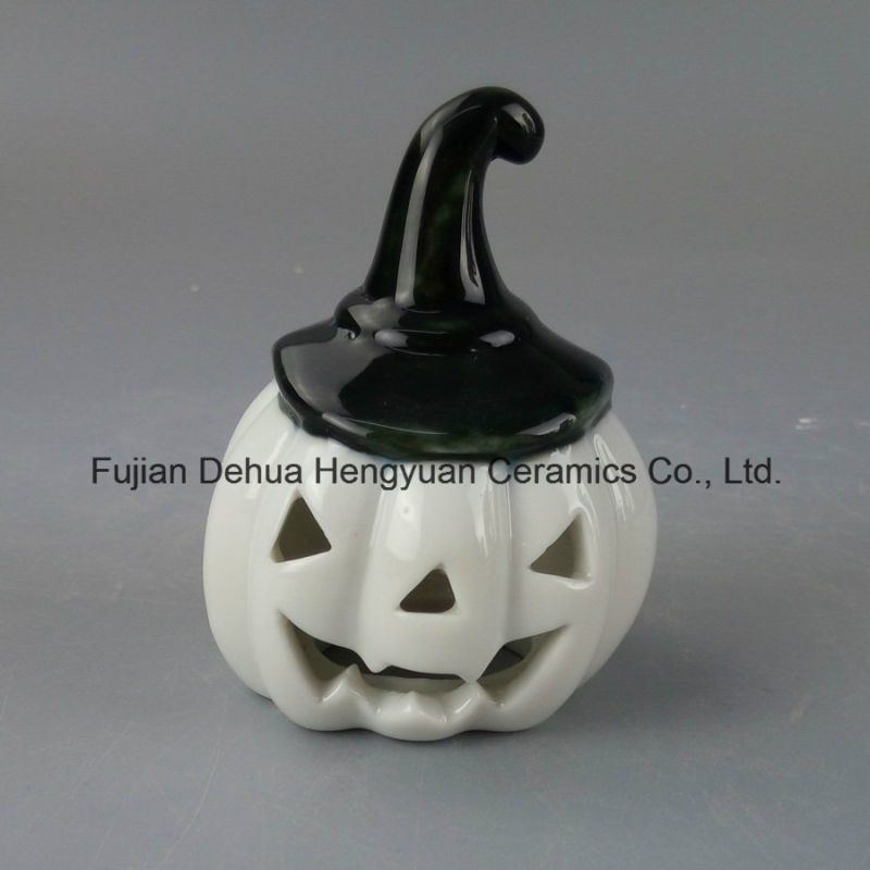 Mini Ceramic Hallowmas Decoration Pumpkin