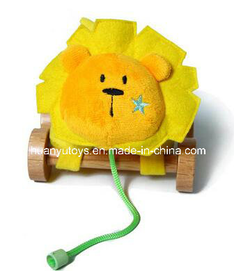 Factory Supply Infant Plush Pull Toy