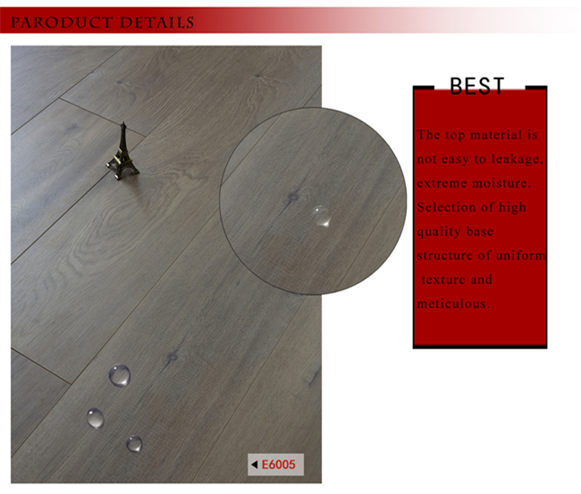 E0 AC4 Oak HDF Parquet Wood Laminate Laminated Flooring