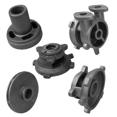 China Foundry Custom Ggg50 Ductile Cast Iron Water Pump Parts