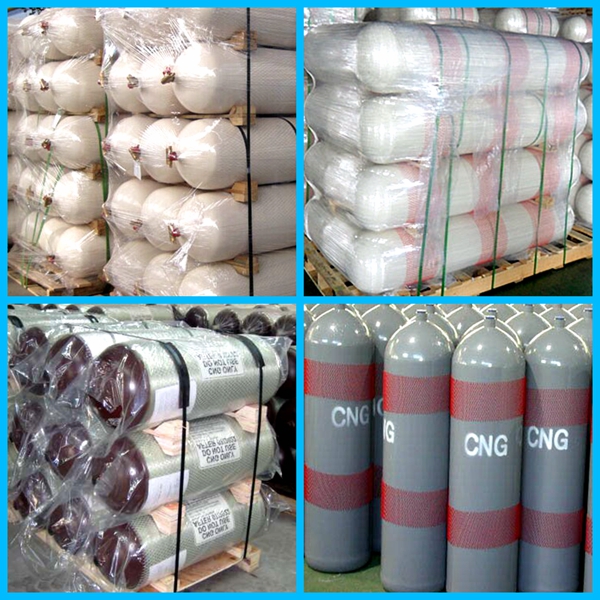 2014 New High Pressure Seamless Steel CNG Gas Cylinder (ISO11439)