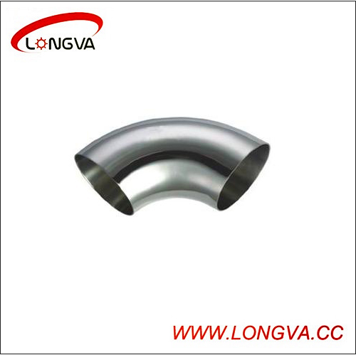 45 Degree Sanitary Stainless Steel Pipe Fitting Clamped Elbow