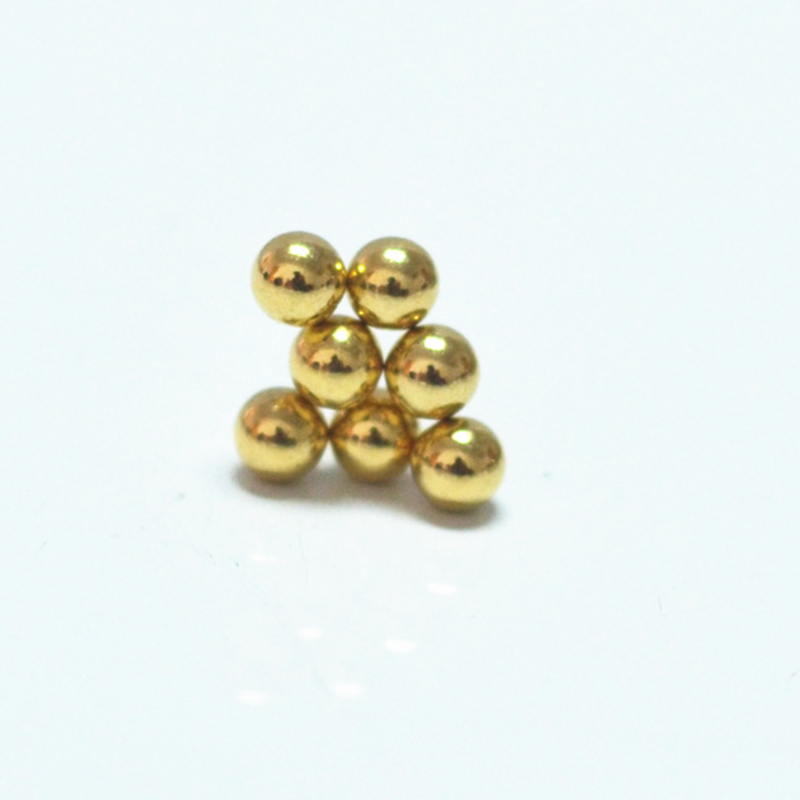 5mm N35 Gold Plating Permanent NdFeB Magic Magnetic Balls