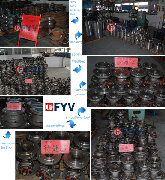 API Worm Gear Flanged Steel Floating Ball Valve