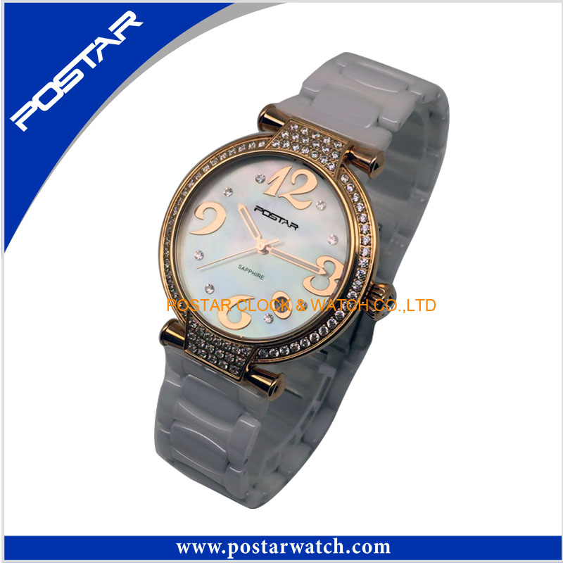 Top Quality Ceramic Ladies Quartz Watch Wrist Watch