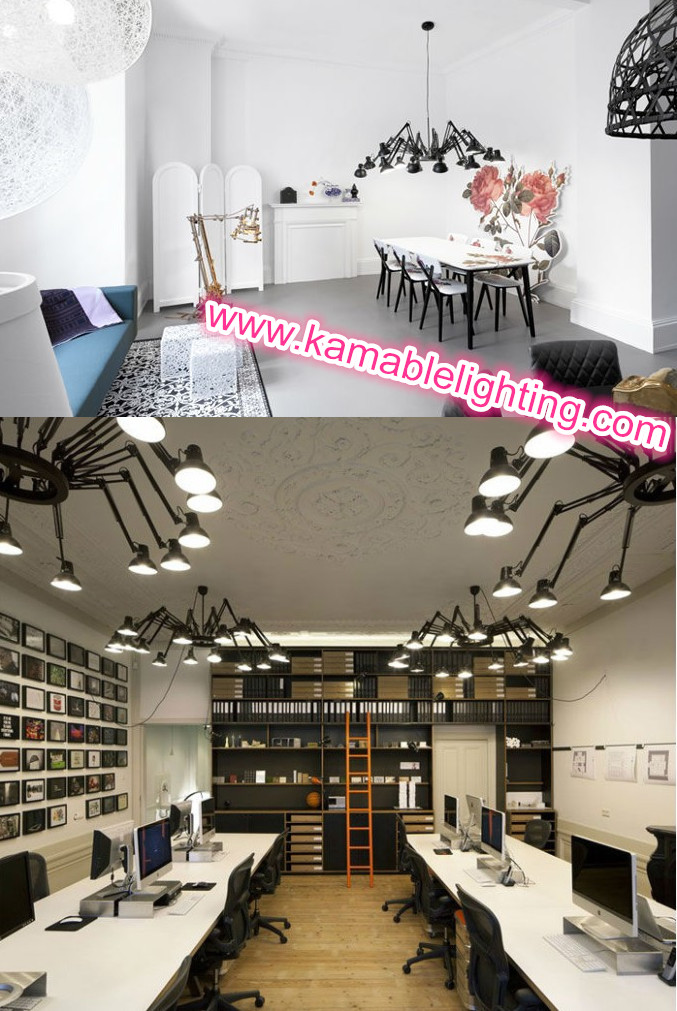 Modern High Quality Carbon Steel Hanging Pendant Lights (775S-16)