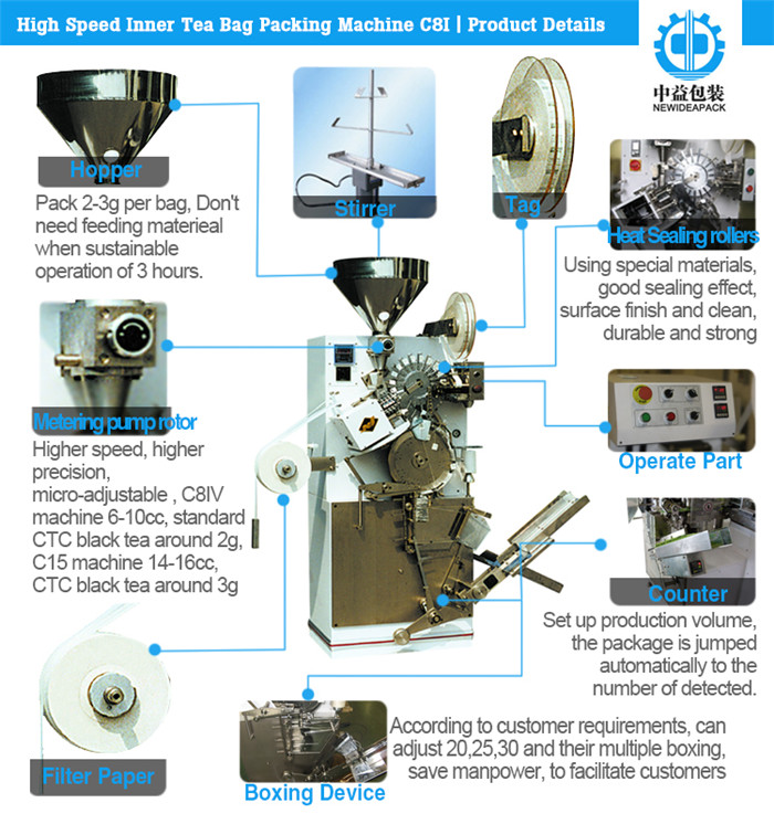 Inner Tea Packing Machine (ND-C8I)