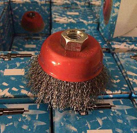 2.5inch Stainless Steel Cup Brush (YY-621)