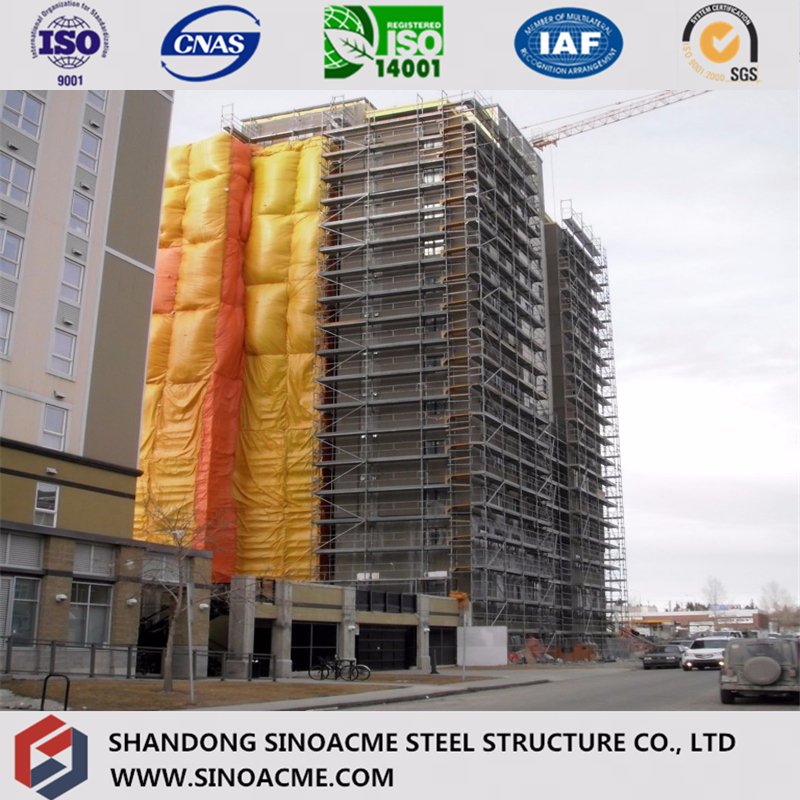 High Rise Certificated Prefab Living Residential Building/Construction