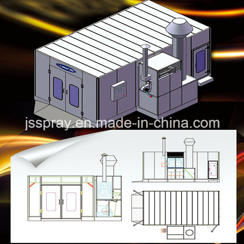 Industrial Spray Booth for Buses and Trucks