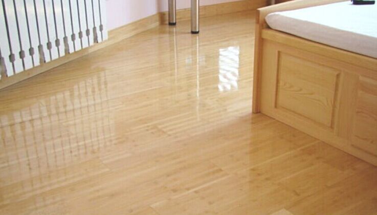 Carbonized Gloss Bamboo Flooring