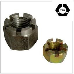 DIN 935 Carbon Steel Hexagon Slotted Castle Nut