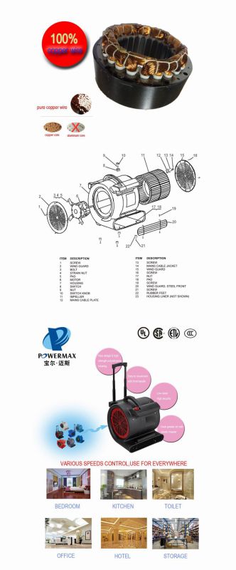 120V Fan Blower (Air blower) Pb40001