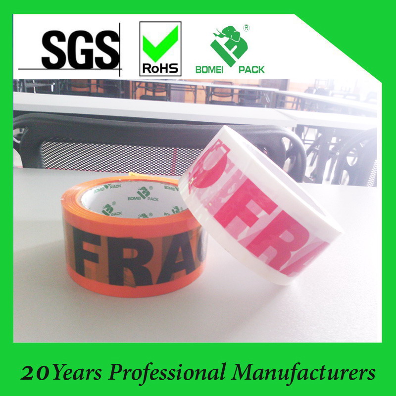 BOPP Acrylic Box Packing Tape OEM Custom Logo Printed Tape / Adhesive Tape