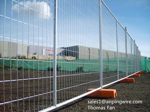 Temporary Fence with Brace for Event