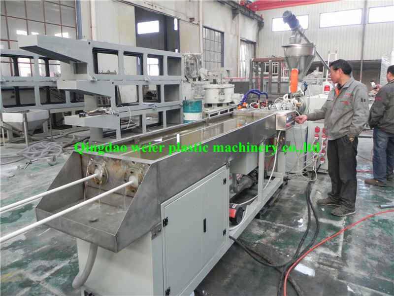 16mm-50mm PVC Twin Pipe Production Line