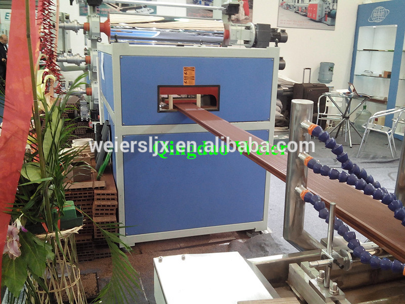 Full Automatic PVC/PP/PE Wood Plastic Profile Production Line